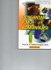 Image of Pengantar Ilmu Komunikasi